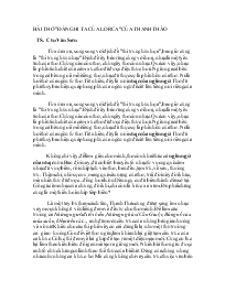 Bài thơ "Đàn ghi ta của Lorca" của Thanh Thảo