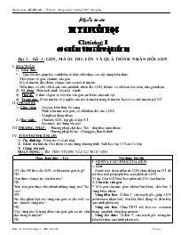 Giáo án Sinh học lớp 12 – Ban Cơ bản - Bài 1, 2, 3