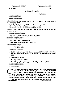 Giáo án Ngữ văn 11 CB tiết 25: Đọc văn Chiếu cầu hiền - Ngô Thì Nhậm