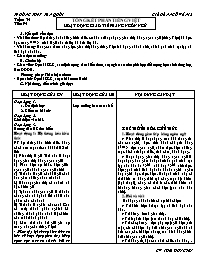 Giáo án Ngữ văn 12 tiết 94: Tổng kết phần tiếng việt hoạt động giao tiếp bằng ngôn ngữ