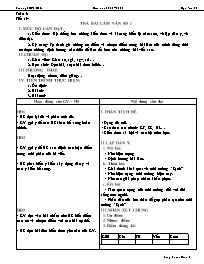 Giáo án Ngữ văn 11 tuần 6