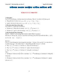 Chuyên đề: Tính đơn điệu của hàm số (phần 1)