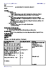 Giáo án Giải tích lớp 12 - Bài 5: Hàm số mũ và hàm số Lôgarit
