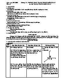 Giáo án Hình học 12 - Tiết 25-27 - Bài 1: Hệ tọa độ trong không gian